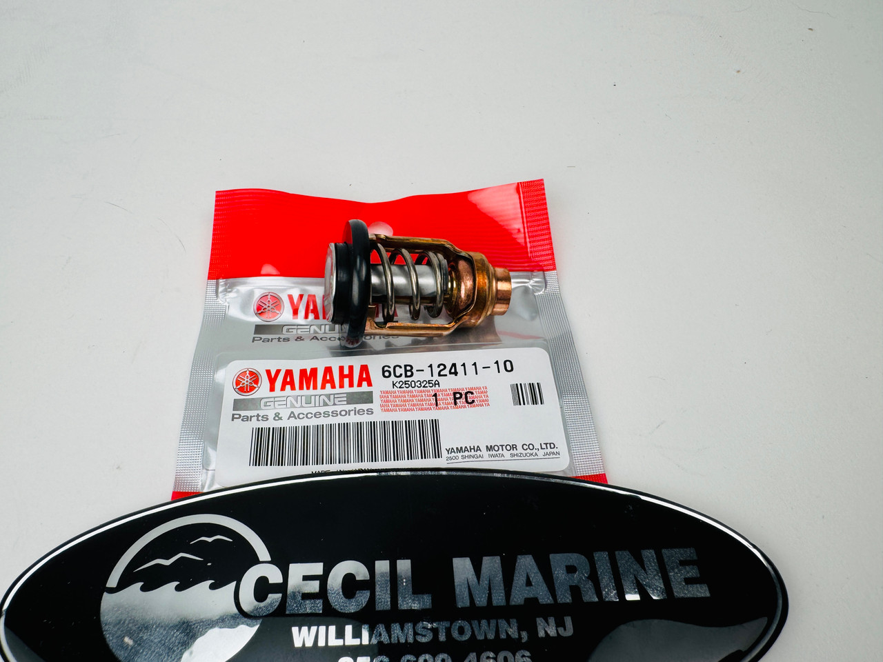$76.99* GENUINE YAMAHA no tax* THERMOSTAT 6CB-12411-10-00 *In Stock & Ready To Ship!
