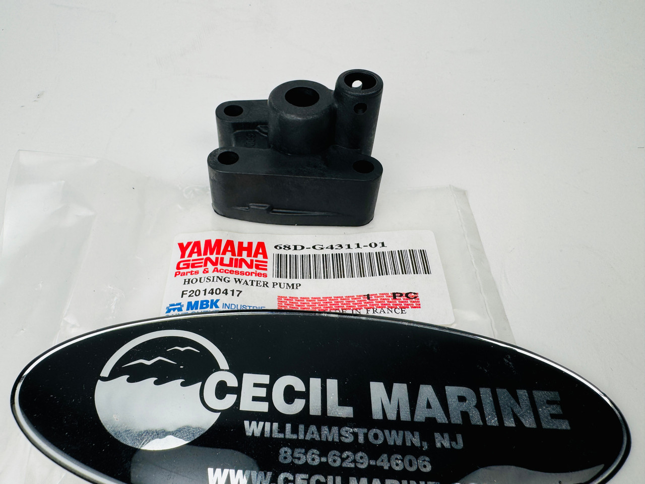 $22.99* GENUINE YAMAHA no tax* HOUSING, WATER PUMP 68D-G4311-01-00 *In Stock & Ready To Ship!