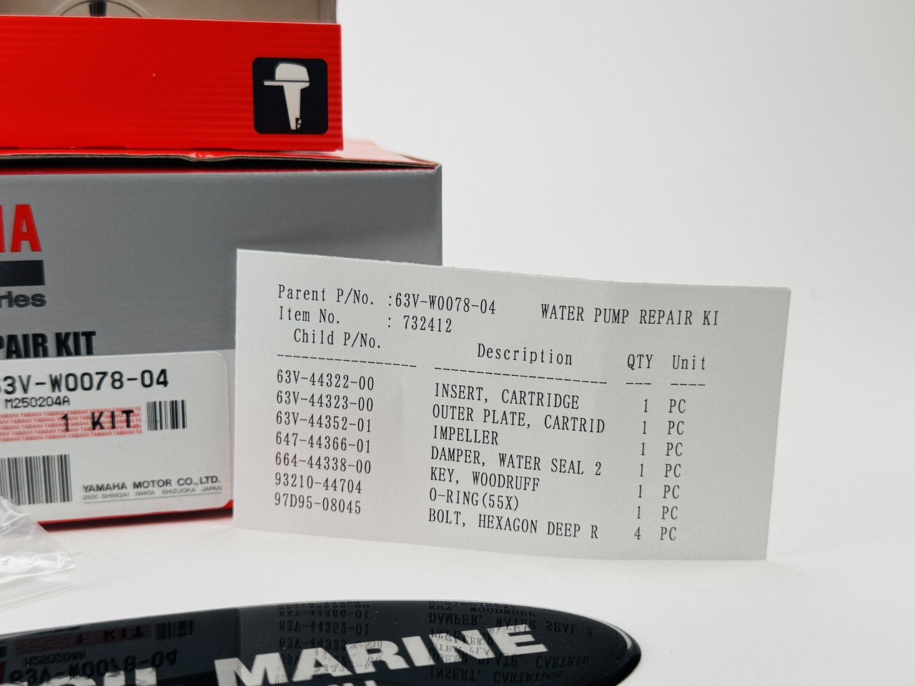 $17.99* GENUINE YAMAHA no tax* WATER PUMP REPAIR KIT 63V-W0078-04-00 *In Stock & Ready To Ship