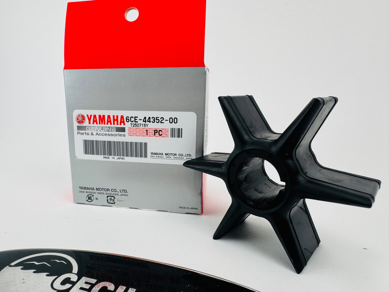 $53.99* GENUINE YAMAHA no tax* IMPELLER 6CE-44352-00-00 *In Stock & Ready To Ship