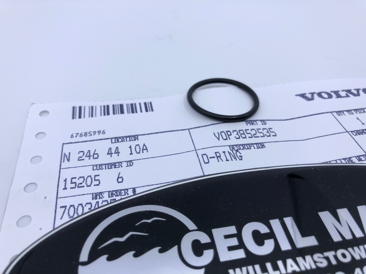$4.99* GENUINE VOLVO GENUINE VOLVO O-RING  FOR 1" NIPPLE 3852535 *In Stock & Ready To Ship! $4.99* GENUINE VOLVO GENUINE VOLVO O-RING  FOR 1" NIPPLE 3852535 *In Stock & Ready To Ship!