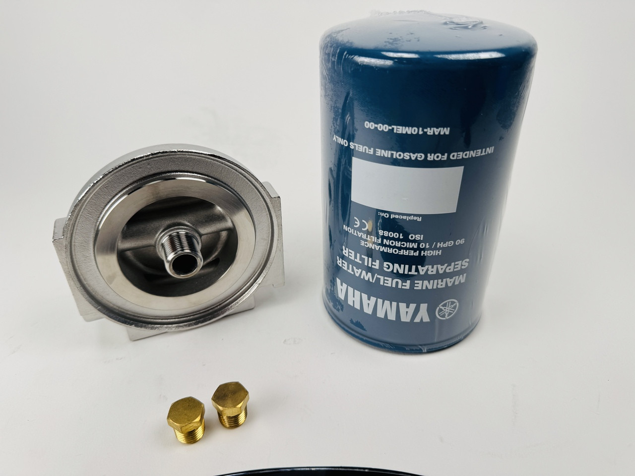 *GENUINE YAMAHA 10M FUEL FLTR ASSY SS HD 1/4 QB1-10MAS-10-10  *In Stock & Ready To Ship!