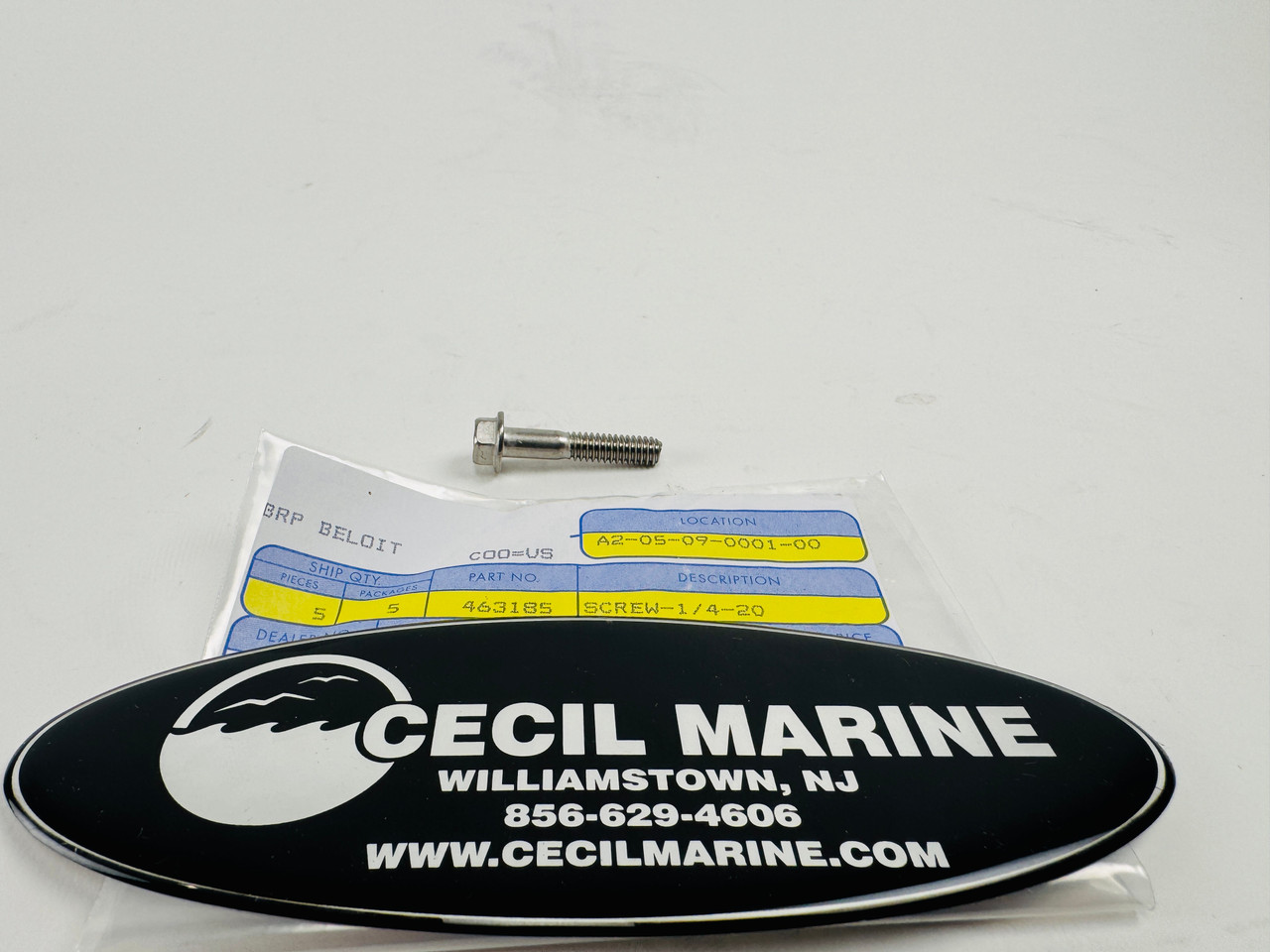 GENUINE BRP SCREW- 1/4 -20 0463185 *In Stock & Ready To Ship!