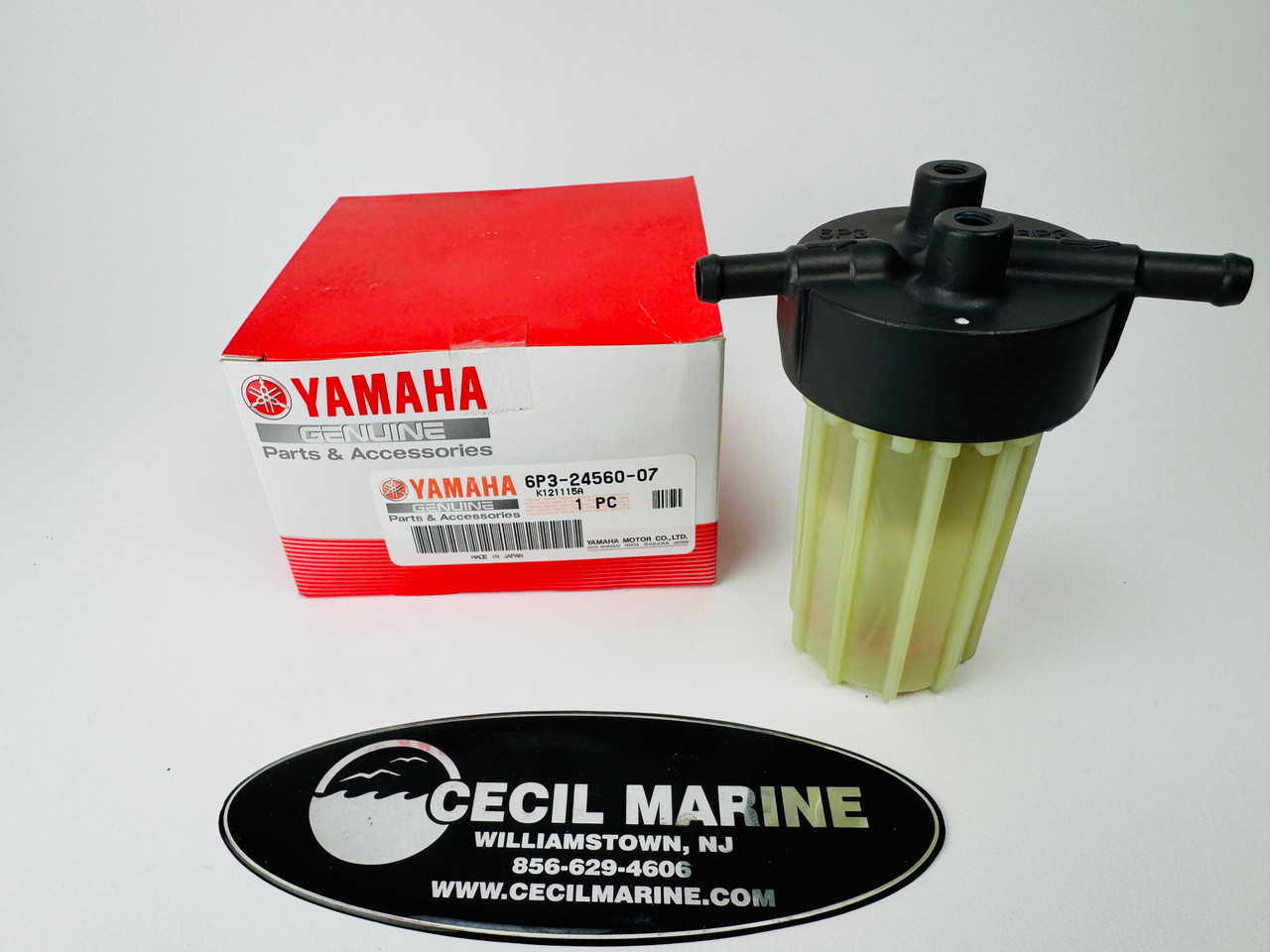 $149.99* GENUINE YAMAHA  no tax* FUEL FILTER  6P3-24560-07-00  *In Stock & Ready To Ship!