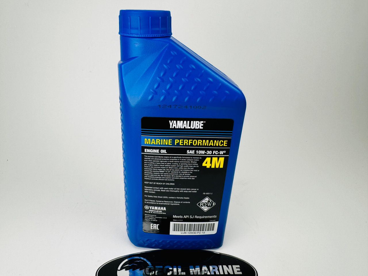 $9.99* GENUINE YAMAHA no tax* 10W-30 MARINE OIL QUART*In Stock & Ready To Ship