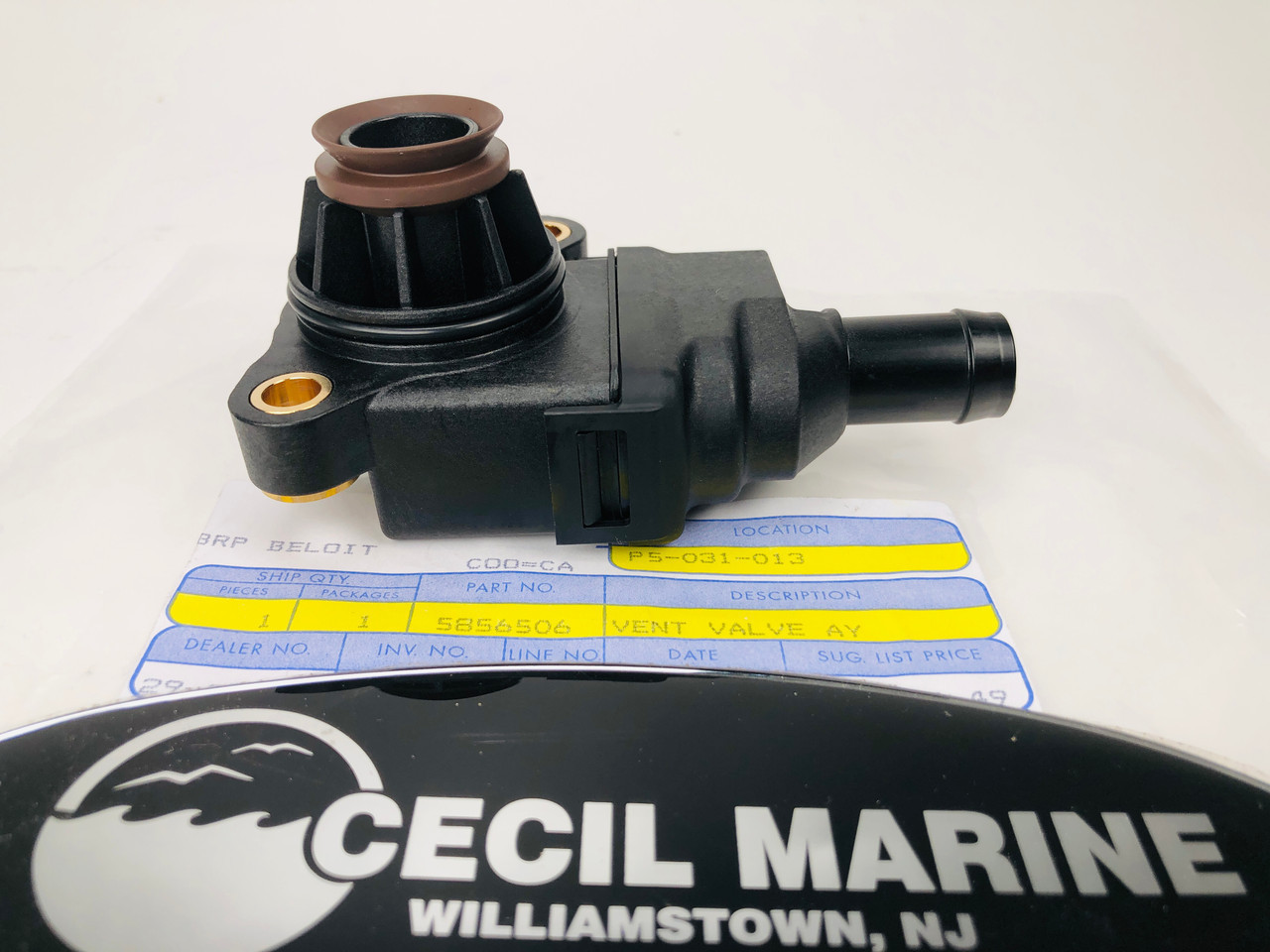 $84.99* GENUINE BRP no tax* VENT VALVE  5856506 / 420856506 (BRP's previous part number was 5856506) *In Stock & Ready To Ship