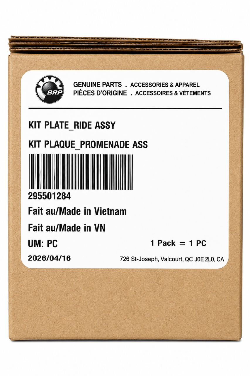$379.99* GENUINE BRP no tax* 271002110 RIDING PLATE ASS'Y (BRP's previous part number was 271002110) *In Stock & Ready To Ship!