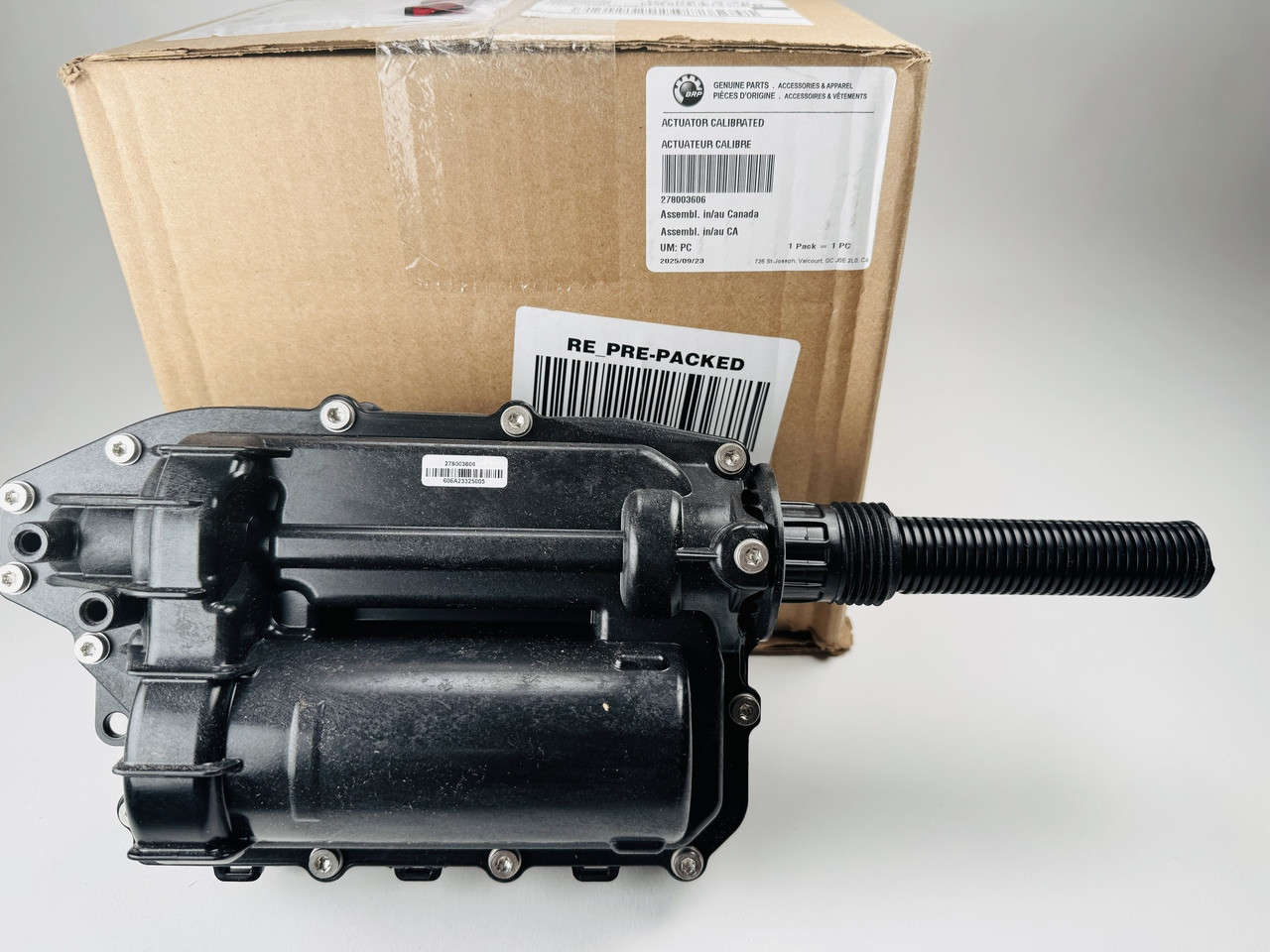 sui① $699.99* GENUINE BRP no tax* 278003606 ACTUATOR CALIBRATED *In