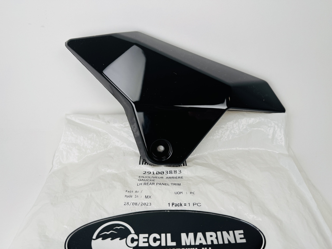 GENUINE BRP 291003883 LH REAR PANEL TRIM *THIS IS A SPECIAL ORDER, 10-14 DAY DELIVERY