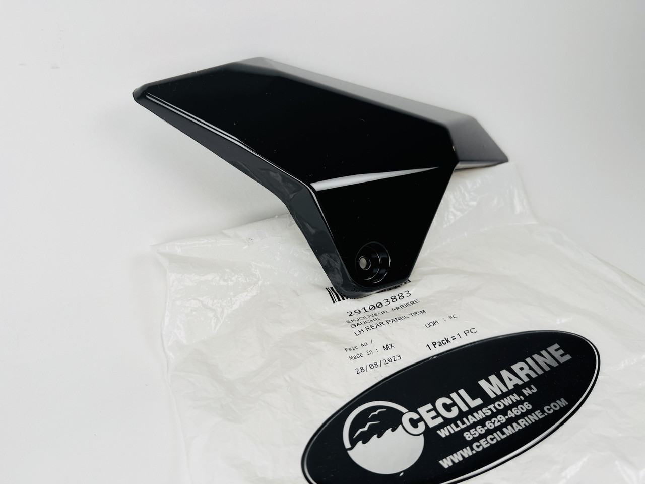 GENUINE BRP 291003883 LH REAR PANEL TRIM *THIS IS A SPECIAL ORDER, 10-14 DAY DELIVERY