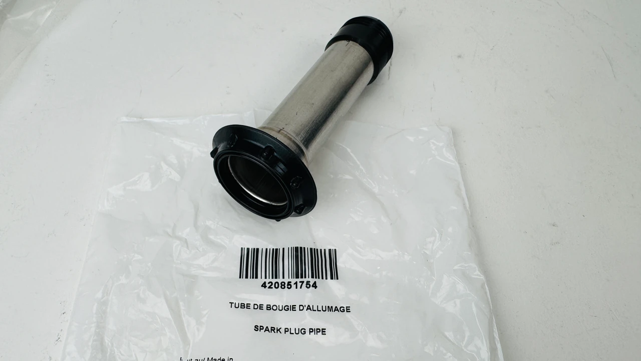 $49.99* GENUINE BRP no tax* SPARK PLUG PIPE 420851754 (BRP's previous part numbers were 0460518 & 0462553) *In Stock & Ready To Ship!