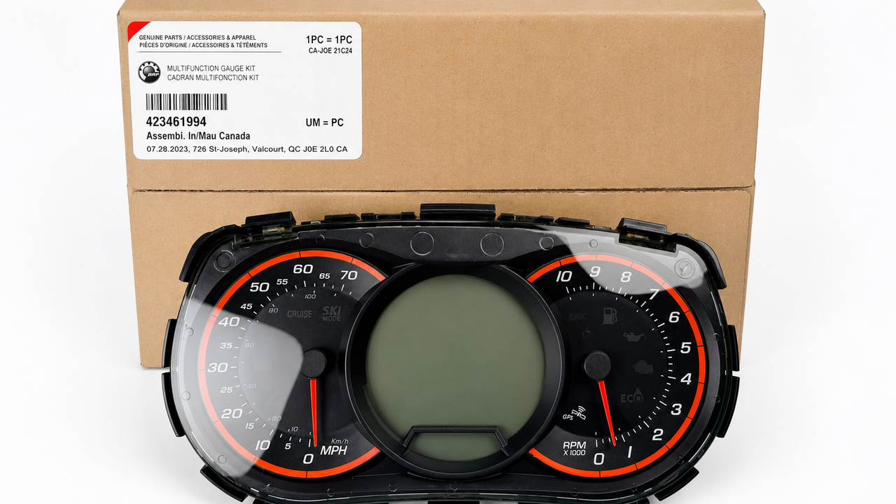 $579.99* GENUINE BRP no tax* 423461994 MULTIFUNCTION GAUGE KIT (BRP's previous part number was 0461994)  *In Stock & Ready To Ship!