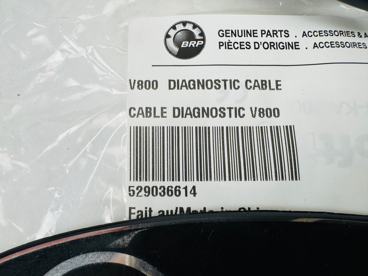 $89.99* GENUINE BRP no tax* V800 DIAGNOSTIC CABLE 529036614 *In