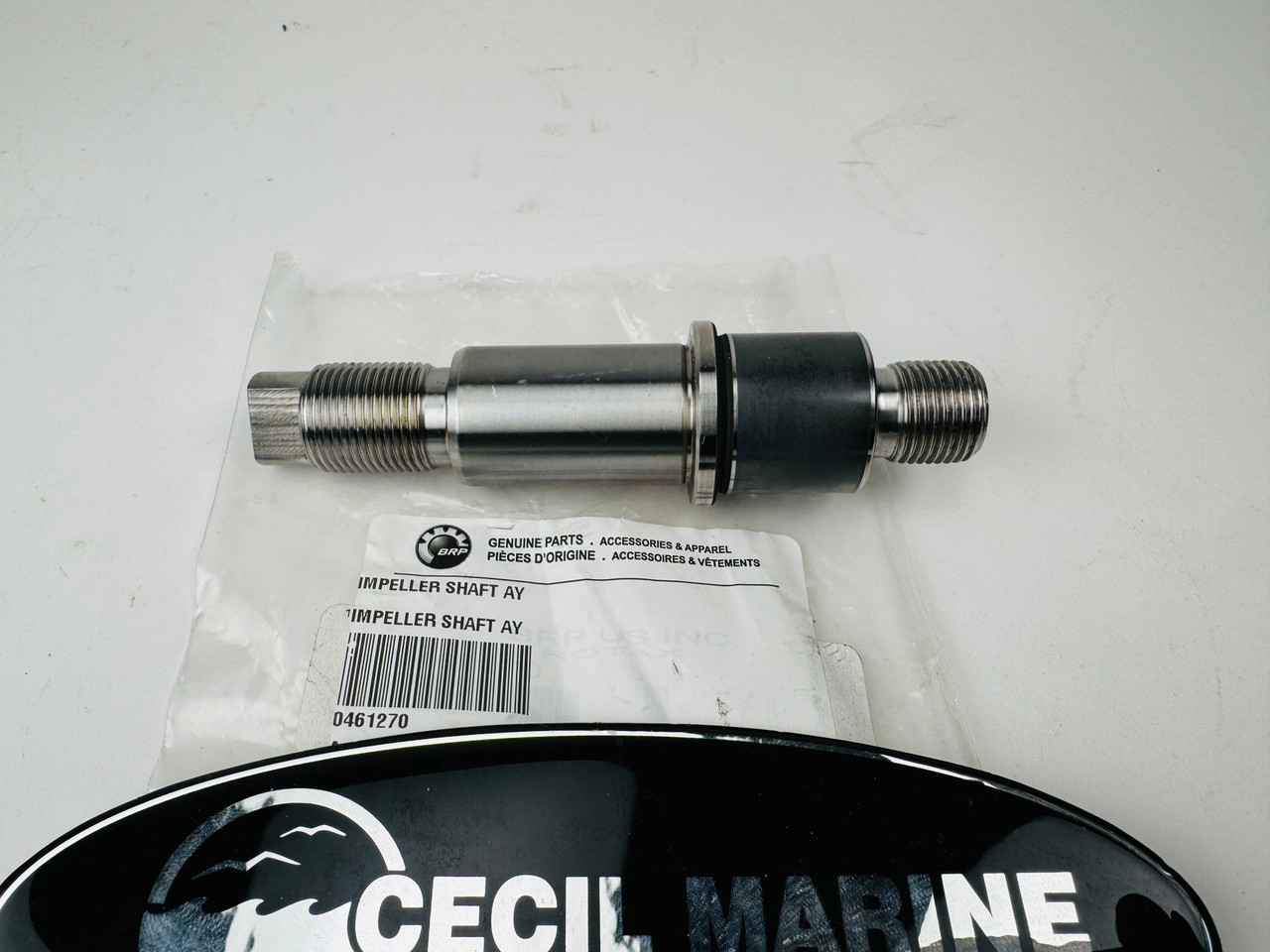 GENUINE BRP 0461270 IMPELLER SHAFT  (BRP's other part number is 267000581) *In Stock & Ready To Ship! GENUINE BRP 0461270 IMPELLER SHAFT  (BRP's other part number is 267000581) *In Stock & Ready To Ship!