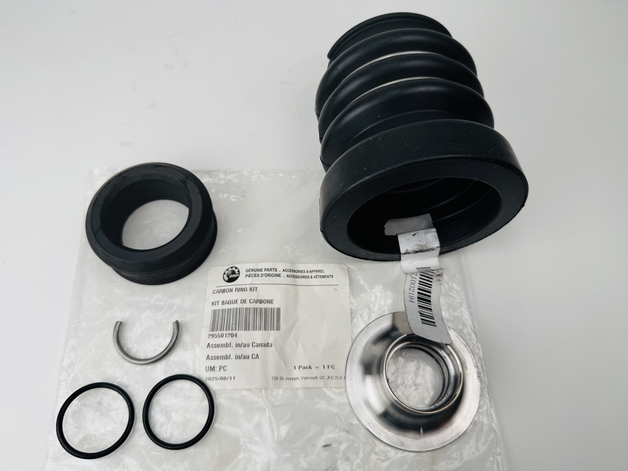 $78.99* GENUINE BRP no tax* 295501204 CARBON RING KIT (BRP's previous part numbers were 0465105 & 0461969) *In Stock & Ready To Ship!