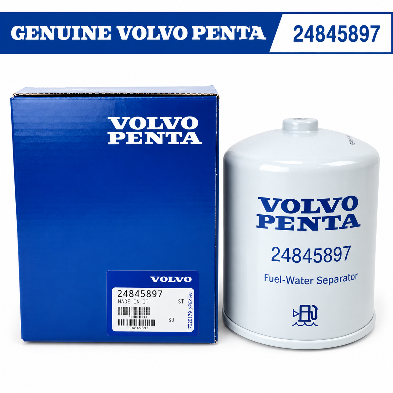 $69.99* GENUINE VOLVO no tax* GENUINE VOLVO FUEL FILTER 24845897 (Volvo's previous part number was 21139810) * In Stock & Ready To Ship!