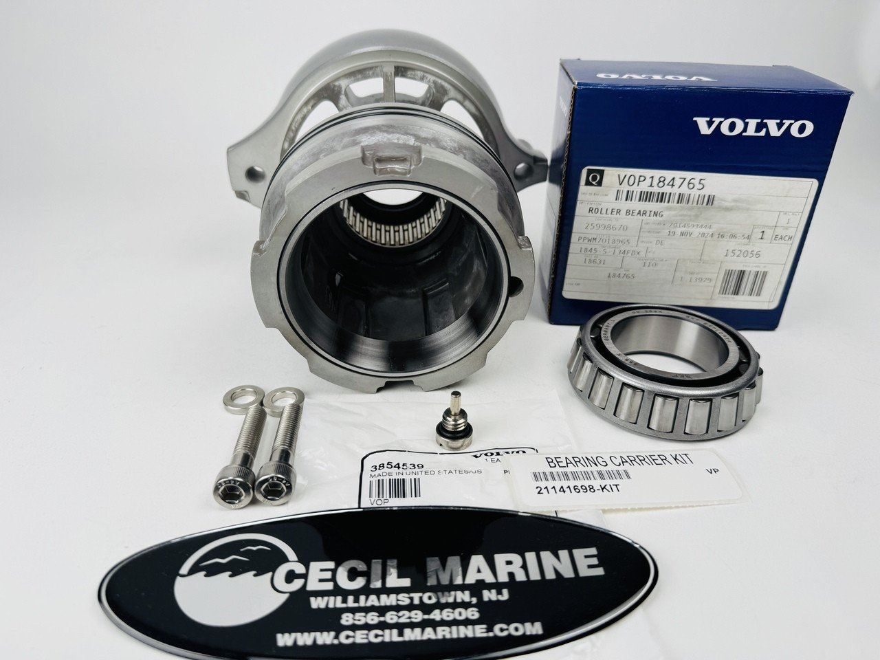 $969.99* GENUINE VOLVO no tax*  COMPLETE PROP SHAFT BEARING CARRIER 21141698 (Bearings & seals are installed using all genuine Volvo special tools) *In Stock & Ready To Ship!