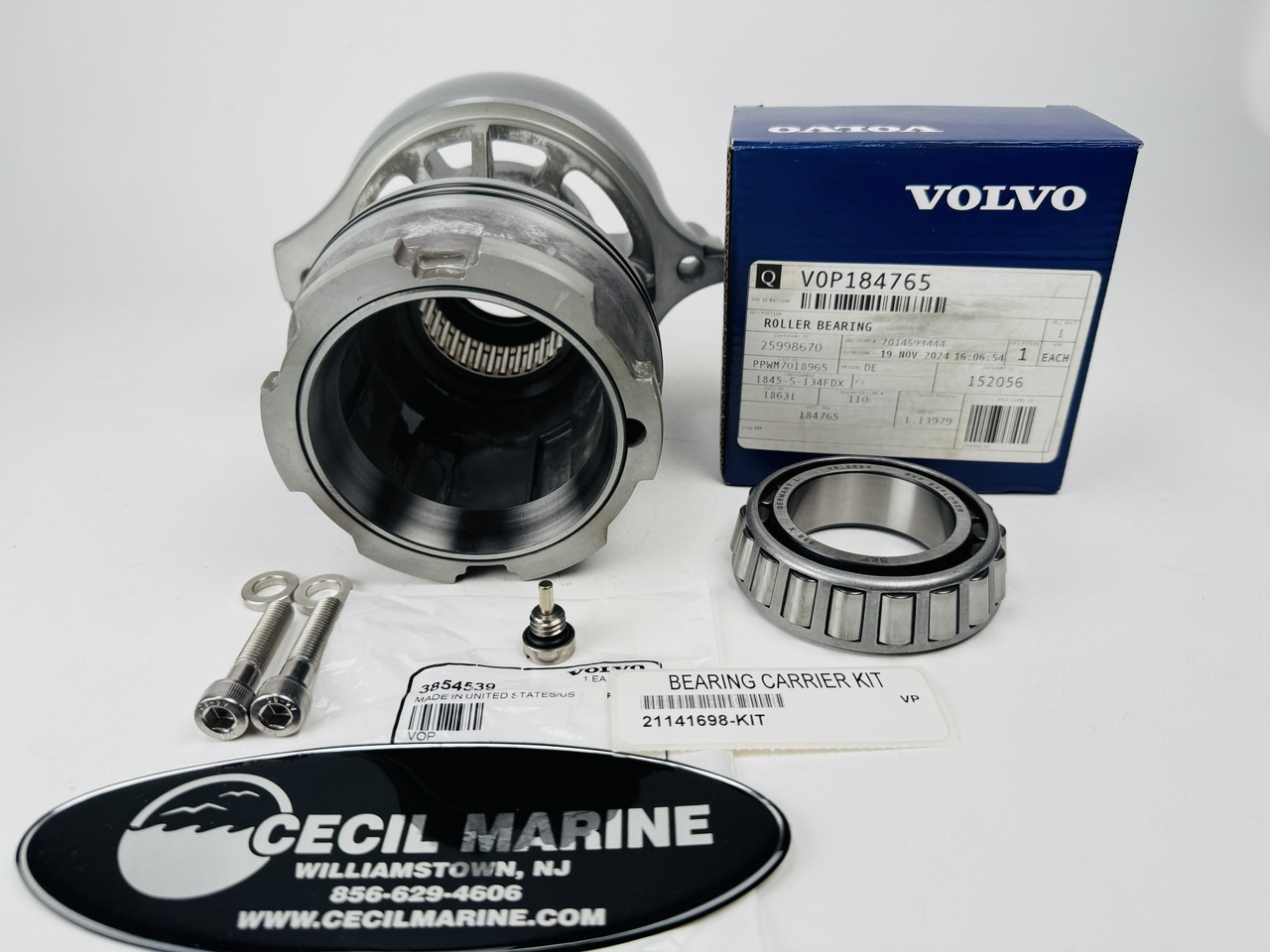 $969.99* GENUINE VOLVO no tax*  COMPLETE PROP SHAFT BEARING CARRIER 21141698 (Bearings & seals are installed using all genuine Volvo special tools) *In Stock & Ready To Ship!