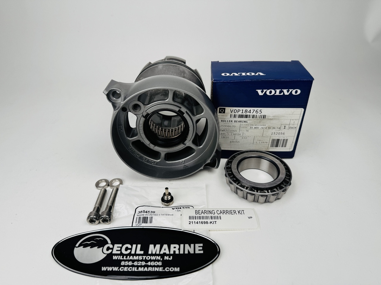 $969.99* GENUINE VOLVO no tax*  COMPLETE PROP SHAFT BEARING CARRIER 21141698 (Bearings & seals are installed using all genuine Volvo special tools) *In Stock & Ready To Ship!