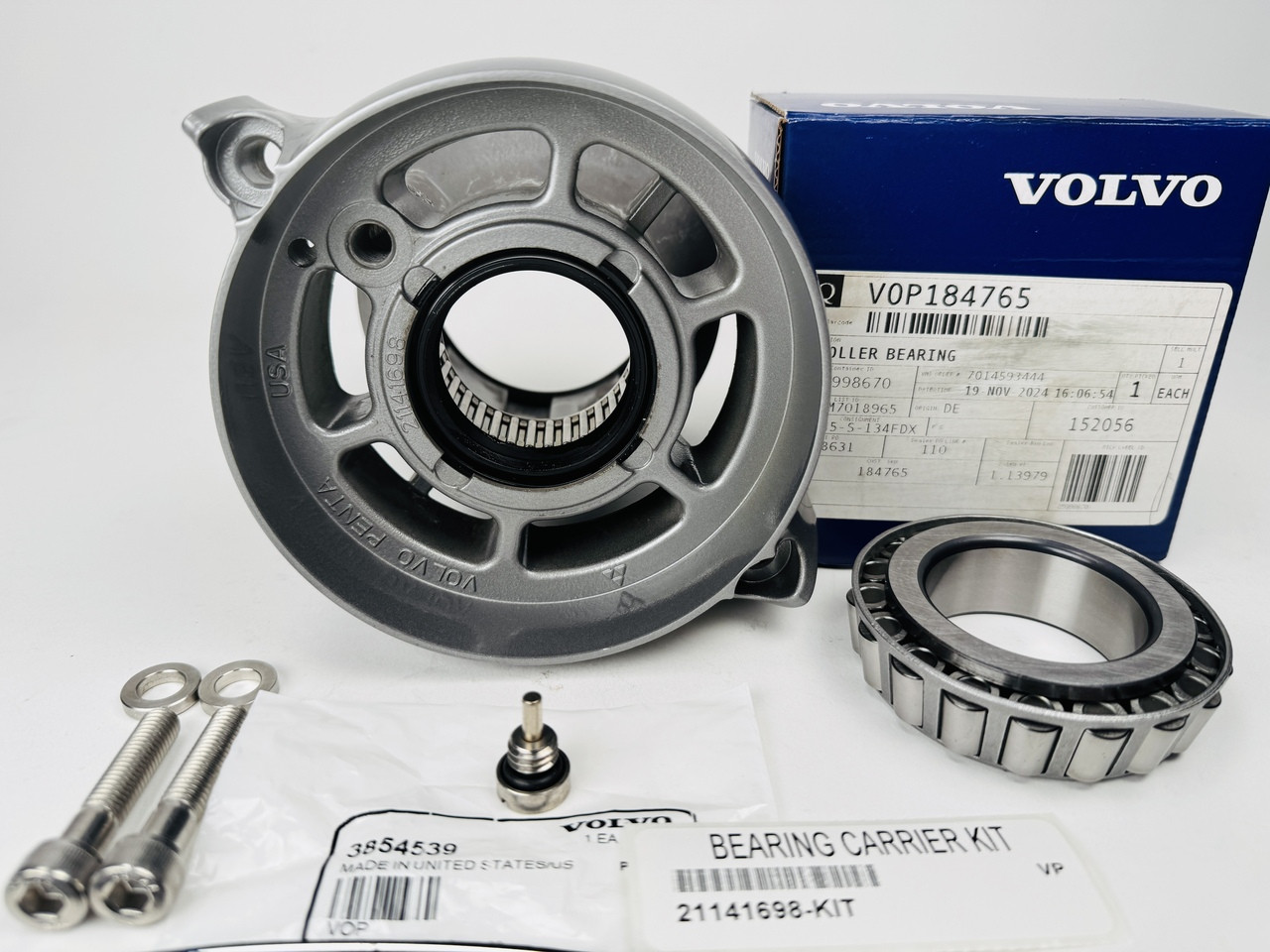 $969.99* GENUINE VOLVO no tax*  COMPLETE PROP SHAFT BEARING CARRIER 21141698 (Bearings & seals are installed using all genuine Volvo special tools) *In Stock & Ready To Ship!