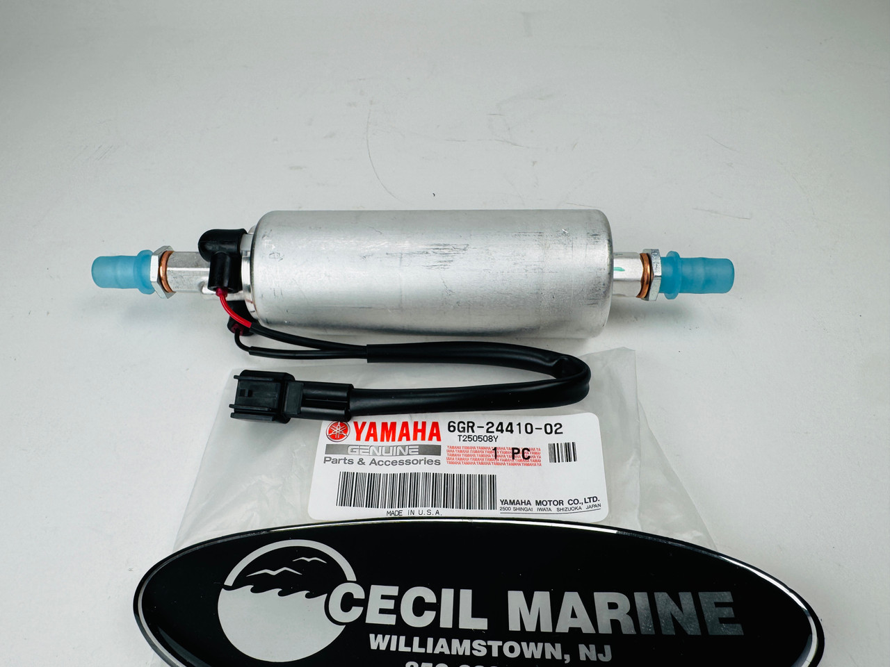 $1019.99* GENUINE YAMAHA  no tax* FUEL PUMP 6GR-24410-02-00 (Yamaha's previous part number was 6GR-24410-01-00) *In Stock & Ready To Ship!