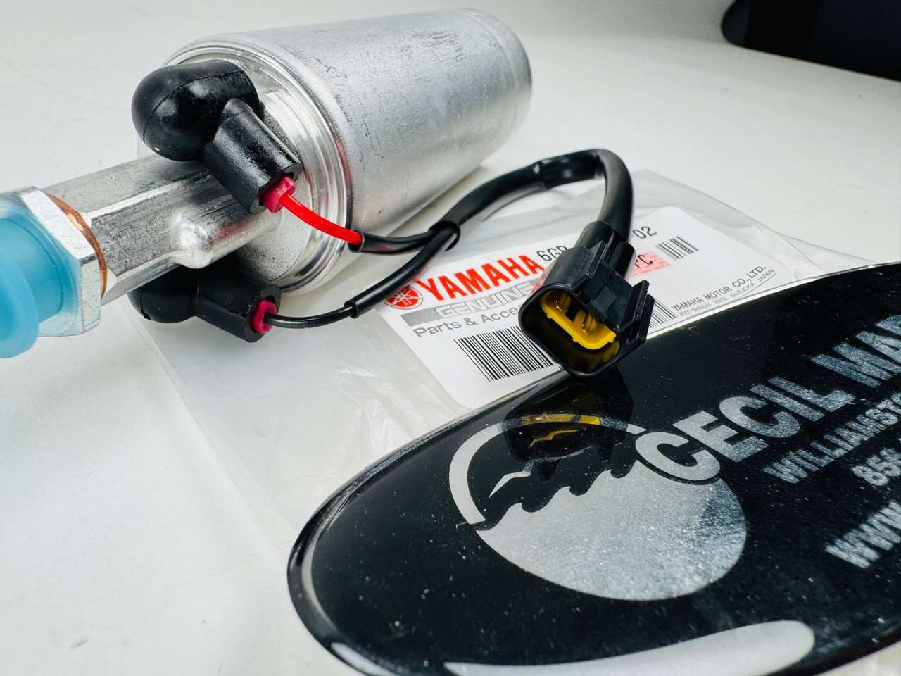 $1019.99* GENUINE YAMAHA  no tax* FUEL PUMP 6GR-24410-02-00 (Yamaha's previous part number was 6GR-24410-01-00) *In Stock & Ready To Ship!