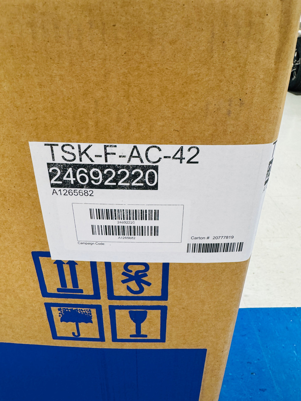 $6499.99* GENUINE VOLVO no tax* TRANSOM SHIELD WITH 42 DEG. RAMS & ACTIVE CORROSION PROTECTION 24692220 *In Stock & Ready To Ship!