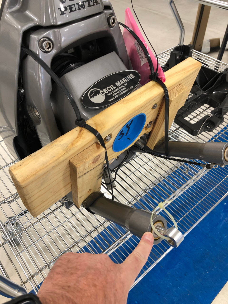 $6599.99* GENUINE VOLVO no tax* TRANSOM SHIELD WITH 52 DEG. RAMS & ACTIVE CORROSION PROTECTION1 24692227 (Volvo's previous part numbers were 3883769, 40869166, 21849410 & 22865043)  *In Stock & Ready To Ship!