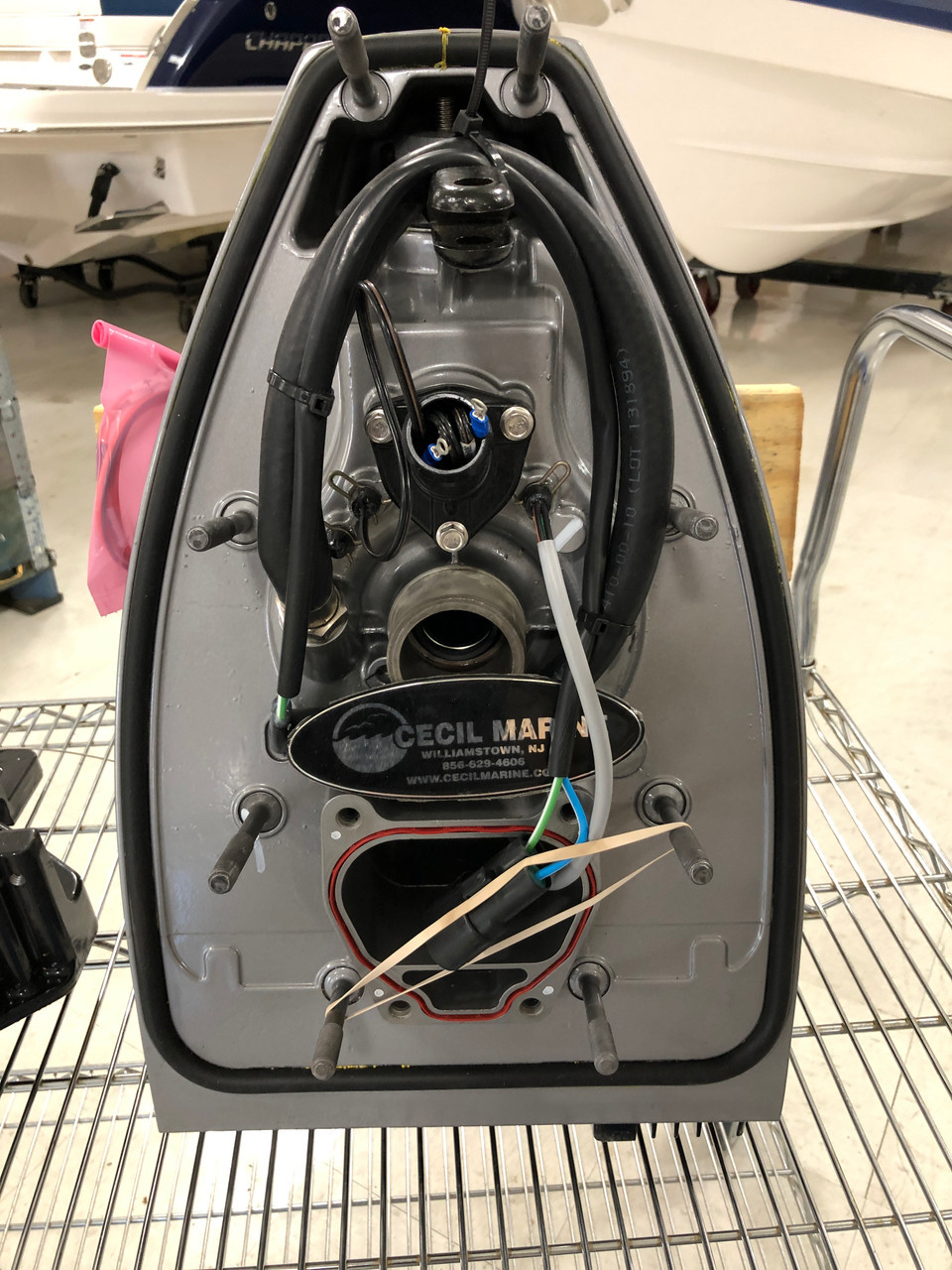 $6599.99* GENUINE VOLVO no tax* TRANSOM SHIELD WITH 52 DEG. RAMS & ACTIVE CORROSION PROTECTION1 24692227 (Volvo's previous part numbers were 3883769, 40869166, 21849410 & 22865043)  *In Stock & Ready To Ship!