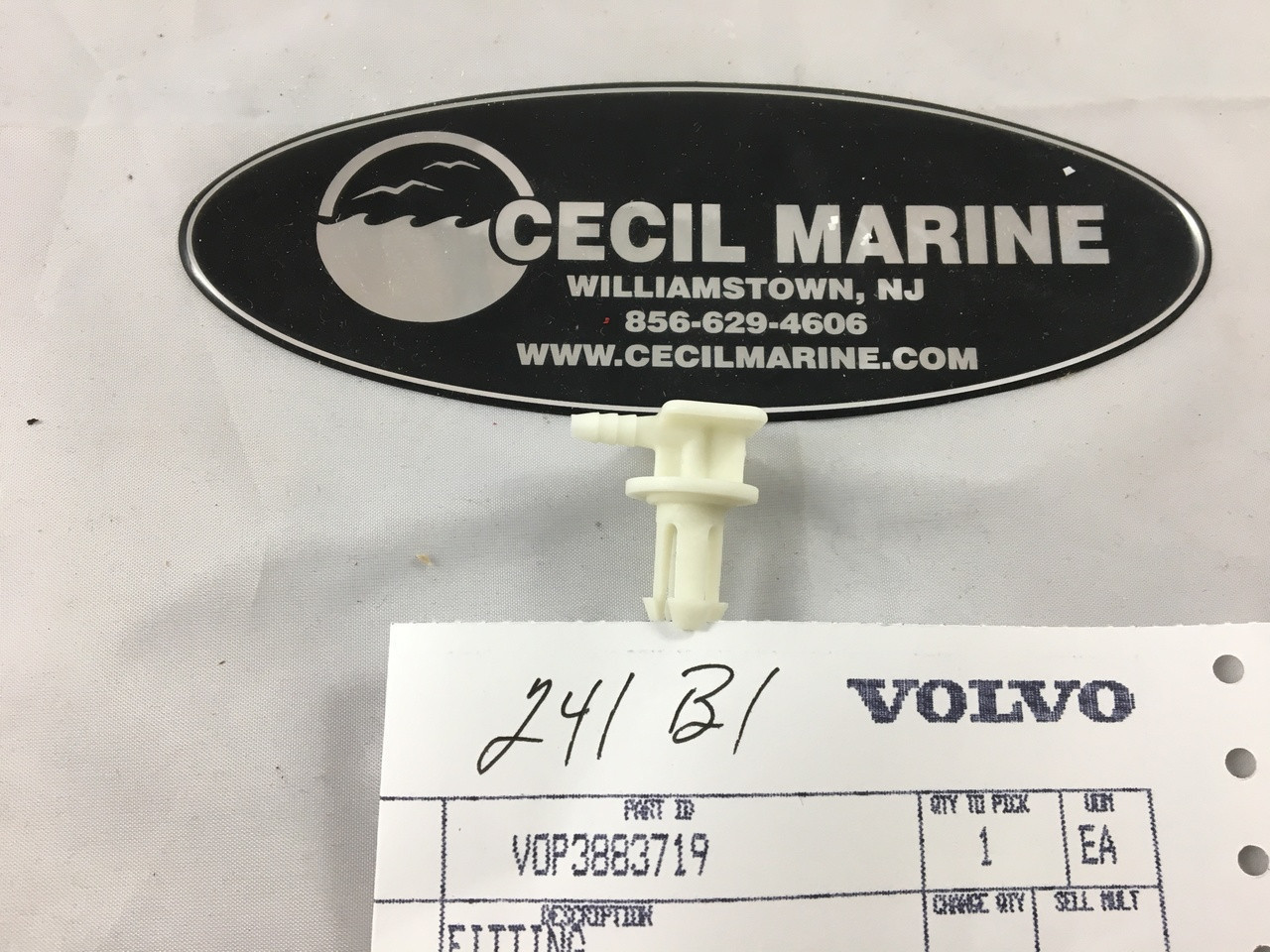 $19.99*  GENUINE VOLVO SPEED-O FITTING 3883719 *In Stock & Ready To Ship!