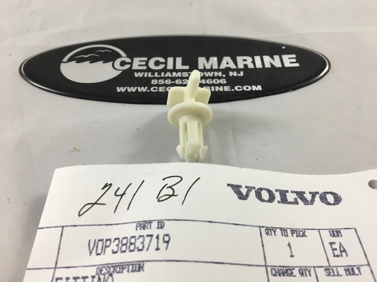 $19.99*  GENUINE VOLVO SPEED-O FITTING 3883719 *In Stock & Ready To Ship!