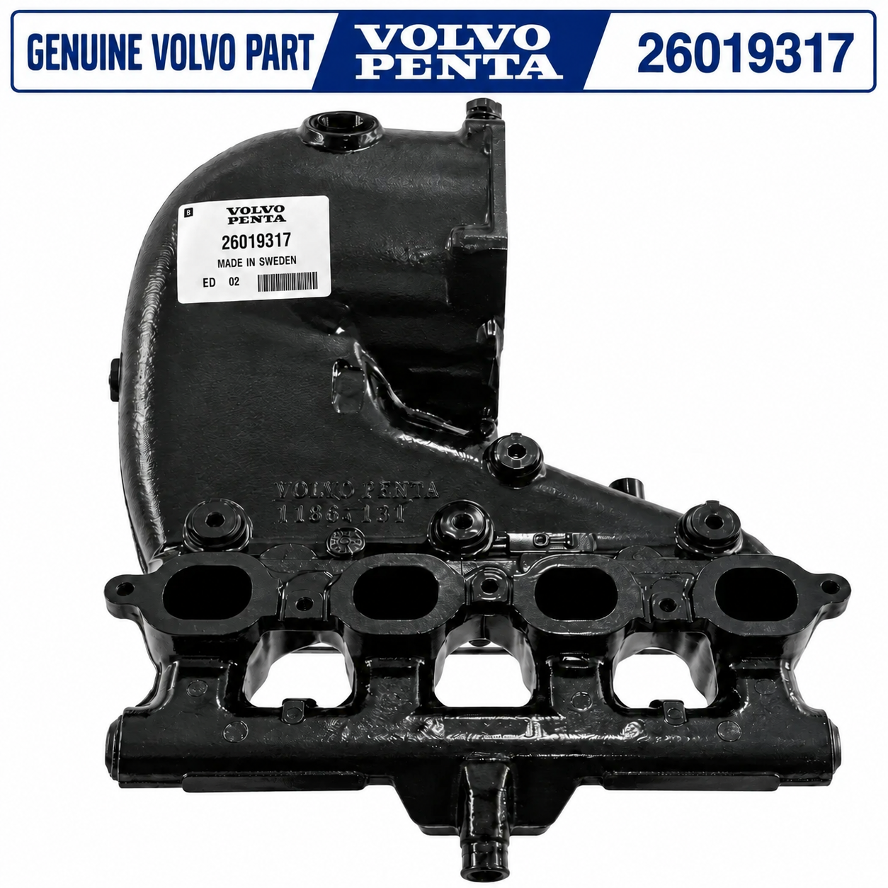 $1999.99* GENUINE VOLVO no tax* STARBOARD EXHAUST MANIFOLD 26019317 (Volvo's previous part number was 22226333 ) *In Stock & Ready To Ship!