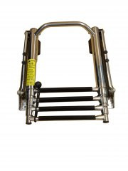 4 STEP TELESCOPING W/GRABRAIL - Special order 2 to 4  week delivery