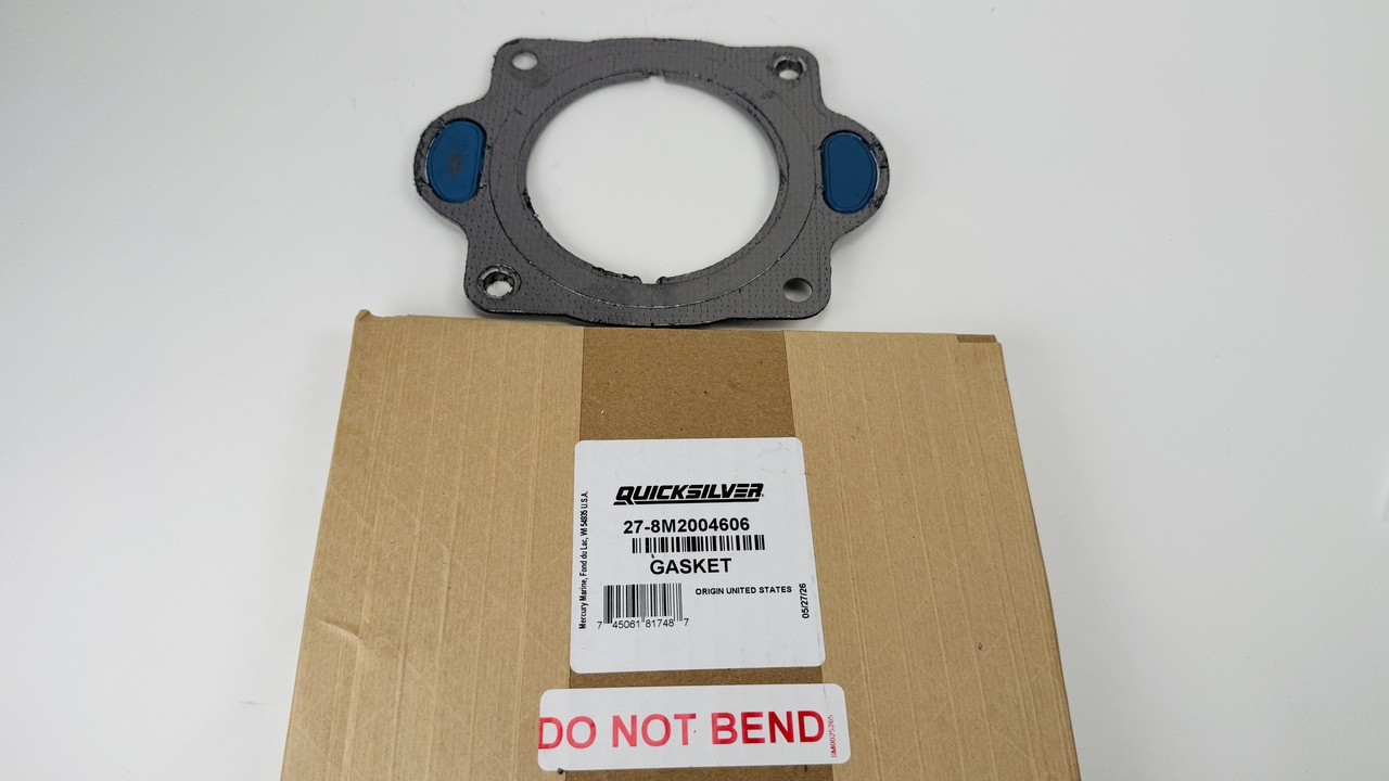 $199.99* GENUINE MERCRUISER, MERCURY & QUICKSILVER EXHAUST  GASKET (​SOLD INDIVIDUALLY ) 27-8M2004606