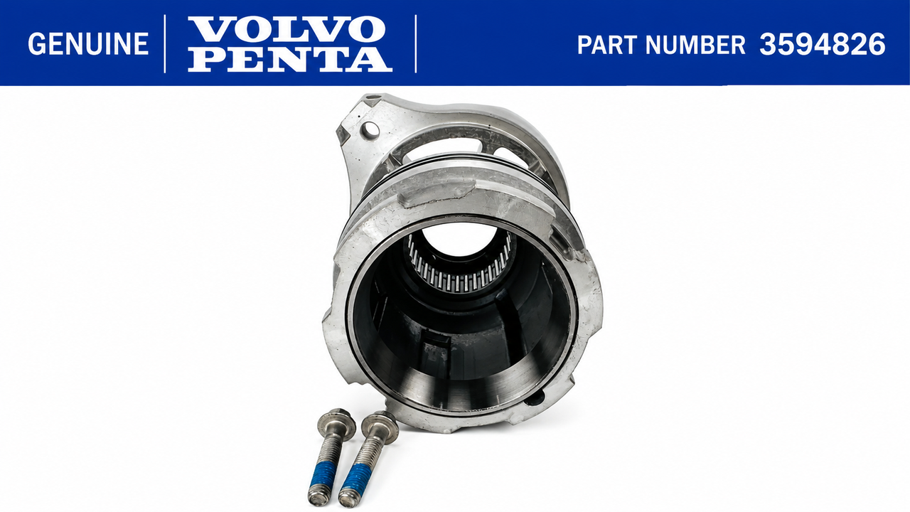 $479.99* GENUINE VOLVO no tax* DPS-A,B,C & D PROP SHAFT BEARING CARRIER SERVICE KIT 3594826 Bearings and seals are factory-installed using genuine Volvo Penta special tools (Volvo's previous part number was 21141698) *In Stock & Ready To Ship!