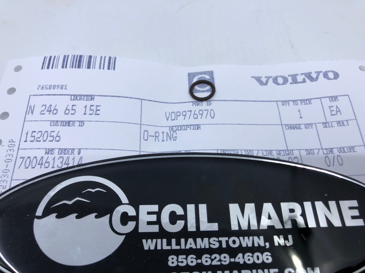 $9.99* GENUINE VOLVO O-RING 976970  *In Stock & Ready To Ship!.