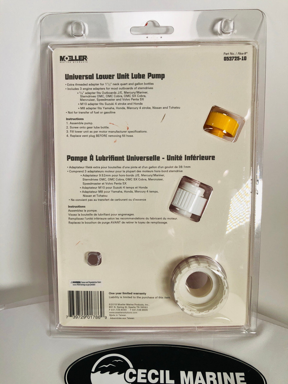 Copy of Oil Pump for Volvo Penta Outdrive Quart & Gallon Containers *In Stock & Ready To Ship!