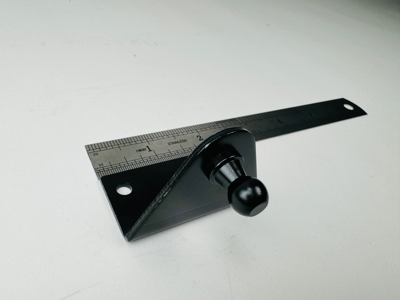 GAS SHOCK 90 DEGREE 10MM BAL BRACKET-BLACK  *In Stock & Ready To Ship!