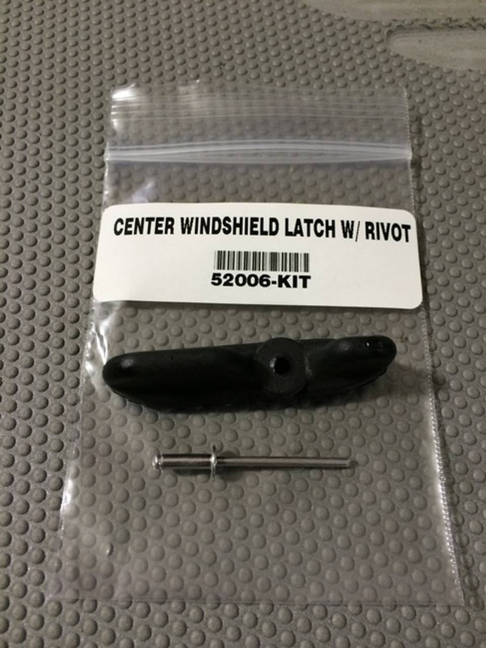 CENTER WINDSHIELD LATCH W/ RIVET 2 3/8" Long *In Stock & Ready To Ship!