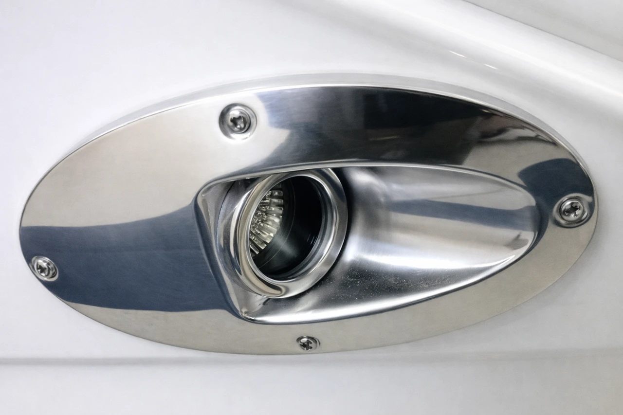 SS DOCKING LIGHT W/ PLUG  (Port and starboard use the same light) *In Stock & Ready To Ship!