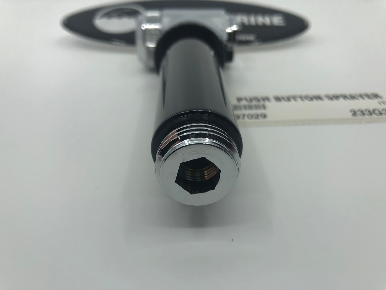 PUSH BUTTON SHOWER SPRAYER FOR TRANSOM SHOWER *In Stock & Ready To Ship!