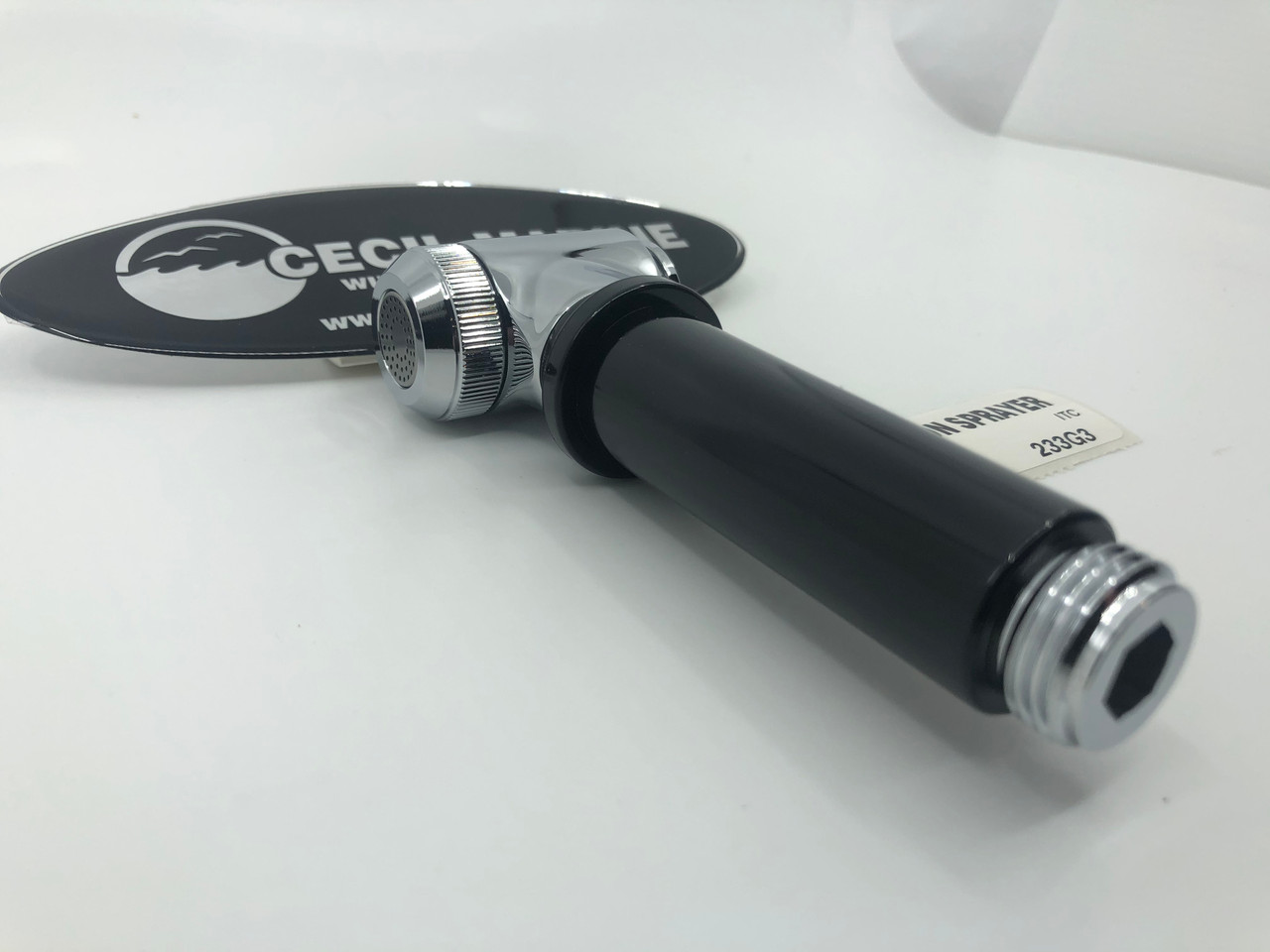 PUSH BUTTON SHOWER SPRAYER FOR TRANSOM SHOWER *In Stock & Ready To Ship!