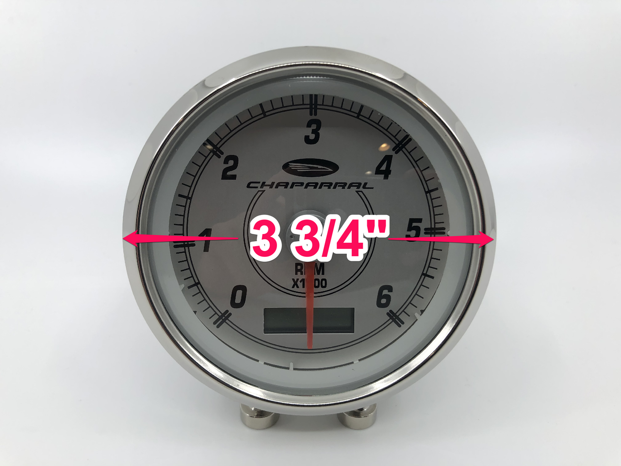 TACHOMETER 4" 6000 RPM WITH HOUR METER  THC013 - In Stock & Ready To Ship!