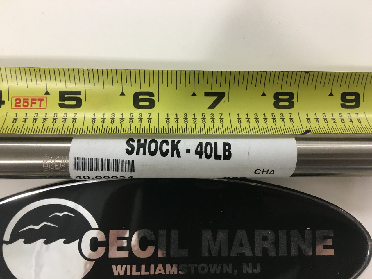 SHOCK - 40 LBS- 20 3/8" LONG - 10MM ENDS - 40.00034 *In Stock & Ready To Ship!