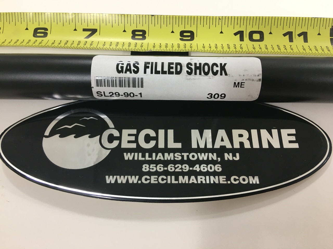SHOCK - 90 LBS - 36 3/4" LONG - 13mm ENDS - SL29-90-1 *In Stock & Ready To Ship!