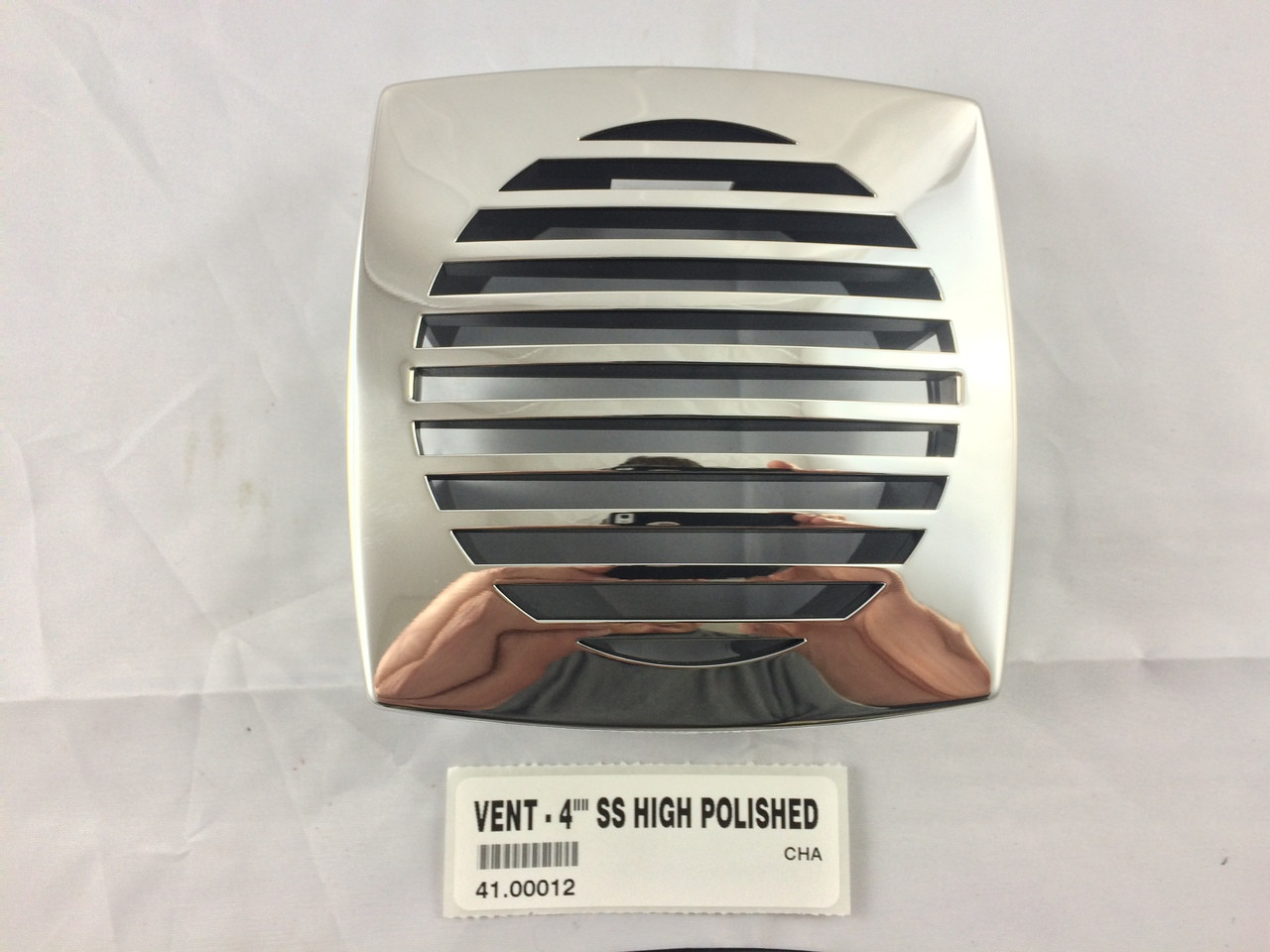 VENT - 4" CHROME HIGH POLISHED *In Stock & Ready To Ship!