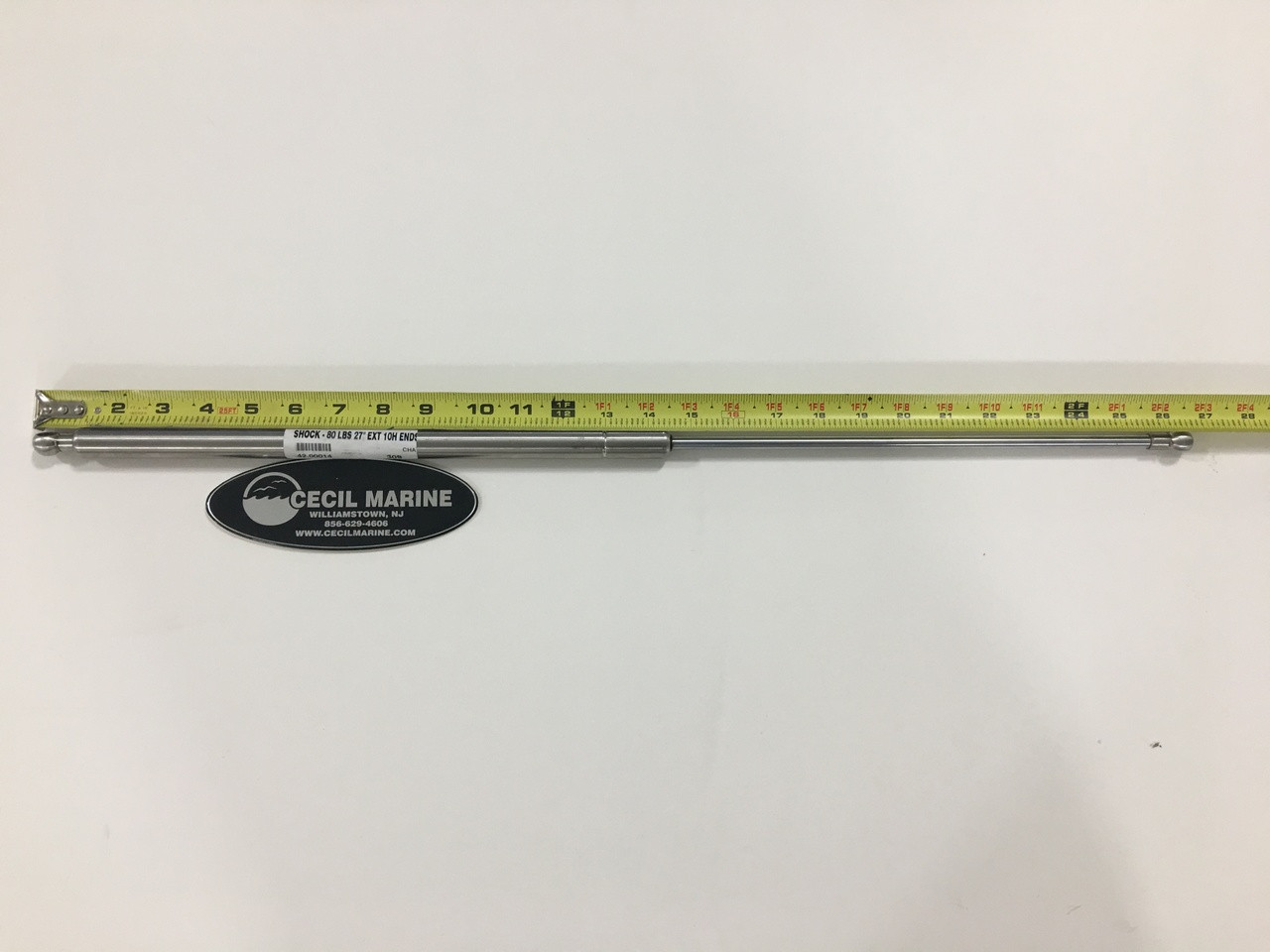 SHOCK - 80 LBS - 27" LONG -  10MM ENDS - 42.00014 *In Stock & Ready To Ship!