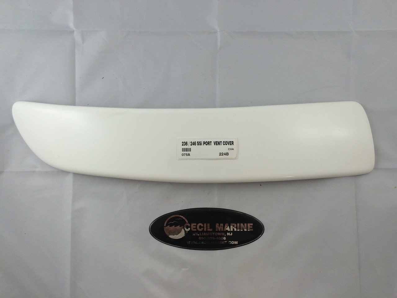 236 / 246 SSi PORT  VENT COVER 075A  20 x 4 1/4" **This item is no longer available, and no alternative options are offered