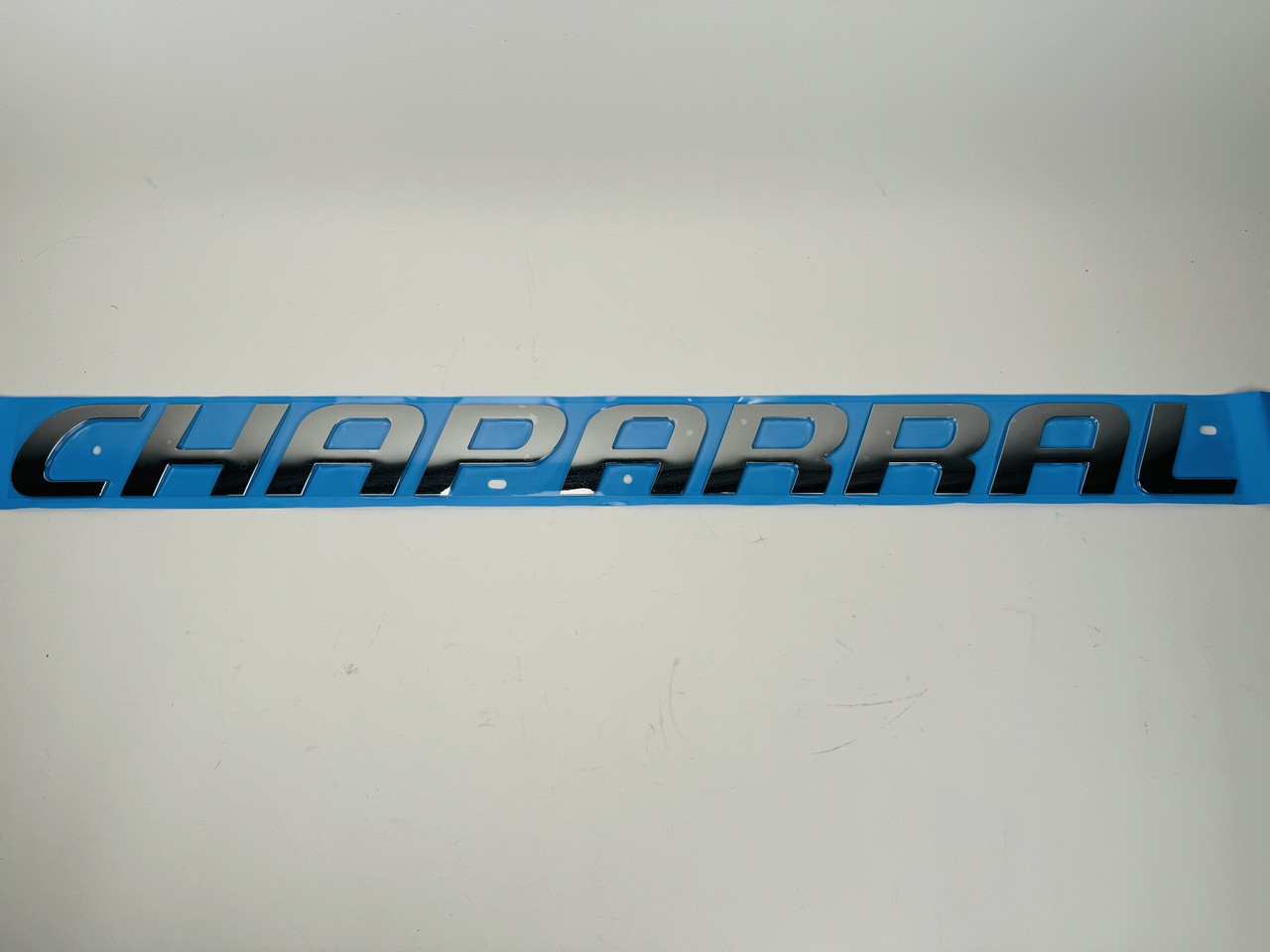 S♥ CHAPARRAL LARGE CHROME LOGO 32