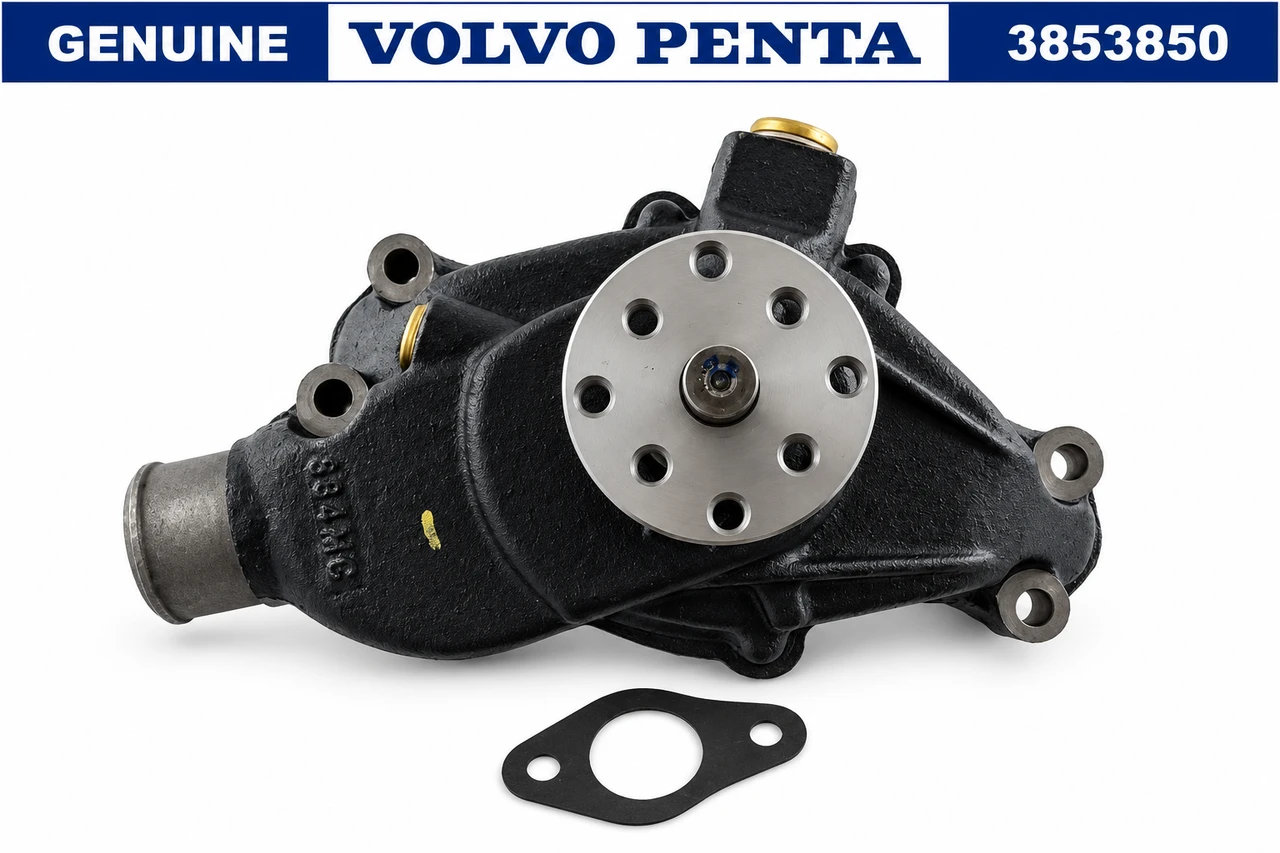 $210.99* GENUINE VOLVO  no tax* CIRCULATION WATER PUMP 3853850 *In Stock & Ready To Ship!
